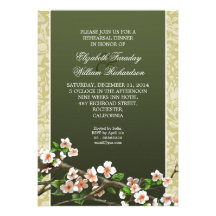 elegante Probenabendesseneinladung