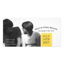 Elegante Save the Date Foto-Karten Photokarten