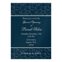 Elegante UnternehmensParty Einladung