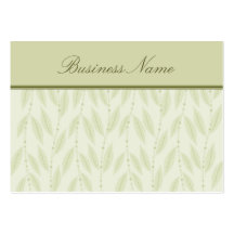 Elegantes Blumenmuster-mollige Visitenkarte
