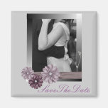 Elegantes kundengerechtes Foto WeddingFavor Kühlschrankmagnet