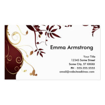 Elegantes kundenspezifisches Businesscard Visitenkarten Vorlage