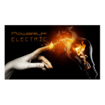 Elektrisch, Elektriker, Strom-Visitenkarte