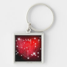 Elektrische Liebe Keychain Schlüsselanhänger