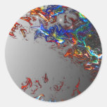 Elektrische Welle Stickers