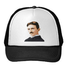 Elektrisches Genie Nikola Teslas Baseball Caps