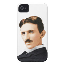 Elektrisches Genie Nikola Teslas iPhone 4 Case-Mate Hüllen