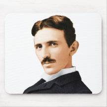 Elektrisches Genie Nikola Teslas Mauspads