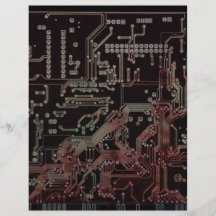 elektronische Schaltung Personalisierte Flyer