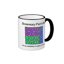 Elementarteilchen-Physik-Becher Kaffeetasse