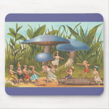 Elfe und Feen im Pilz-Land Mousepad