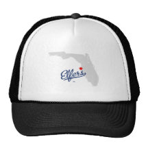 Elfers Florida FL Shirt Mesh Hat
