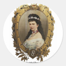 Elisabeth des Bayern-Aufklebers