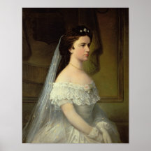 Elizabeth von Bayern, Kaiserin von Österreich Posterdruck