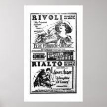 Elsie Ferguson 1922 Vintages Filmanzeigenplakat