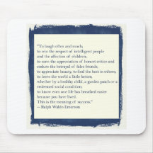 Emerson-Zitat Mousepads
