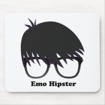 Emo Hipster Mauspad