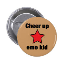 Emo Stern Anstecknadelbutton