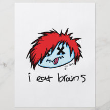 Emo Zombie Custom Flyer