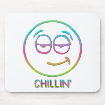Emoticon "Chillin " Mauspad