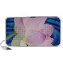 Empfindliche Lotos-Blume und -bedeutung Tragbare Speaker
