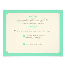 Empfindliches Traumhochzeit UAWG im Aqua Personalisierte Ankündigungskarten