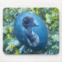 Emu-wild lebende Tiere Mousepads