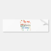 Encaustic-Kunst Auto Sticker