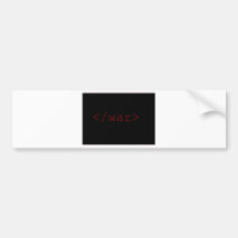 Enden-Krieg (in HTML) Autosticker