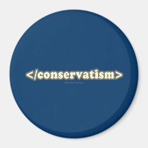Endenkonservatismus Kühlschrankmagnet