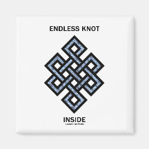 Endloses Knoten-Innere (Psyche/Psychologie) Kühlschrankmagnete