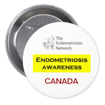 Endometriosis-Bewusstsein Anstecknadelbuttons