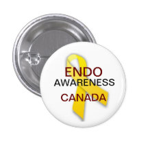Endometriosis-Bewusstsein Button