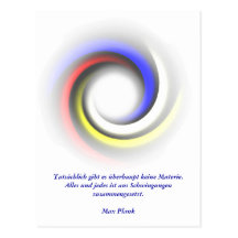 Energy wheel postkarte