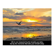 Engagement Sunrise Postcard Daytona Beach, FL