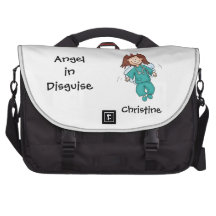 Engel in der Verkleidung - Geschenk für Krankensch Laptoptasche