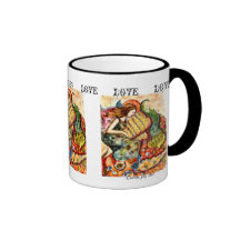 Engels-Becher Carrie Freude-Kunst Kaffeetassen