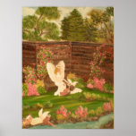 Engels-Garten Poster