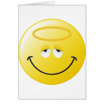 Engels-Smiley Grußkarte