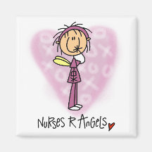 Engels-T-Shirts und Geschenke der Krankenschwester Magnete