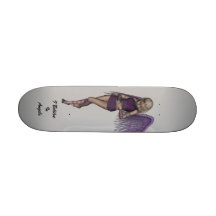 Engels-Veilchen bezaubert Skateboard Individuelle Skateboards