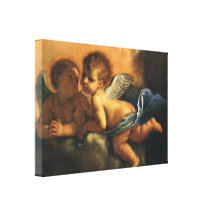 Engelsdetail, Schutzpatrons von Modena durch Guerc Galerie Falt Leinwand