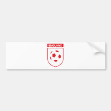 England-Fußball Auto Sticker