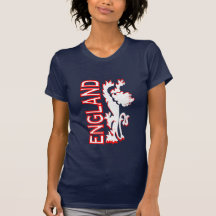 England-Löwe-Damen-T-Shirt