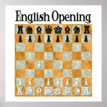Englische Öffnung Posterdrucke
