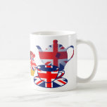 Englische Tee-Zeit, Gewerkschafts-Jack-Kunst-Gesch Kaffeetasse