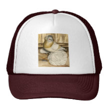 Englisches Trumpeter-Creme-Bar Baseballcap
