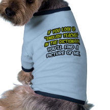 Englischlehrer im Wörterbuch… mein Bild Hundeshirt
