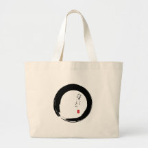 Enso mit "mit Liebe" Kanjitext Einkaufstaschen