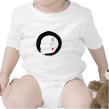 Enso mit "mit Liebe" Kanjitext Tshirt